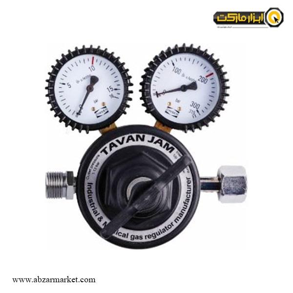 مانومتر آرگون و CO2 توان جم دو گیج طرح ویکتور مدل TJI0201